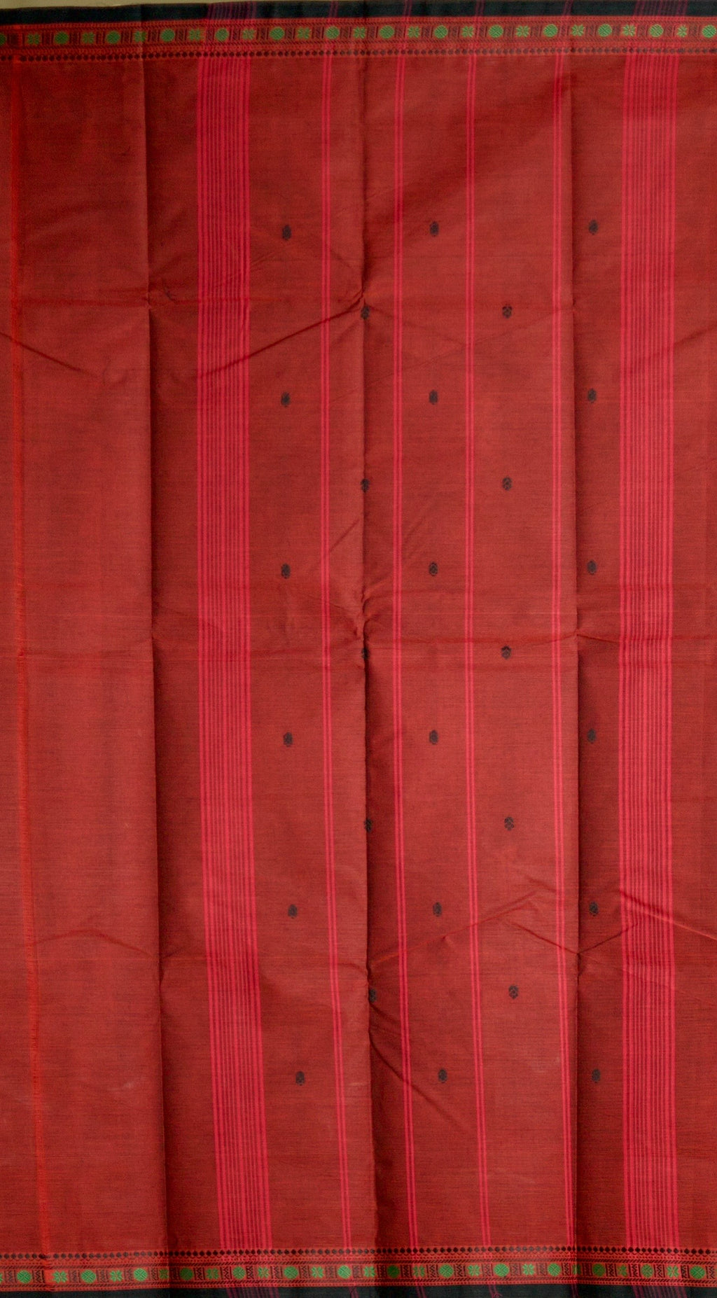 Pure Cotton Saree with One Inch Thread Border