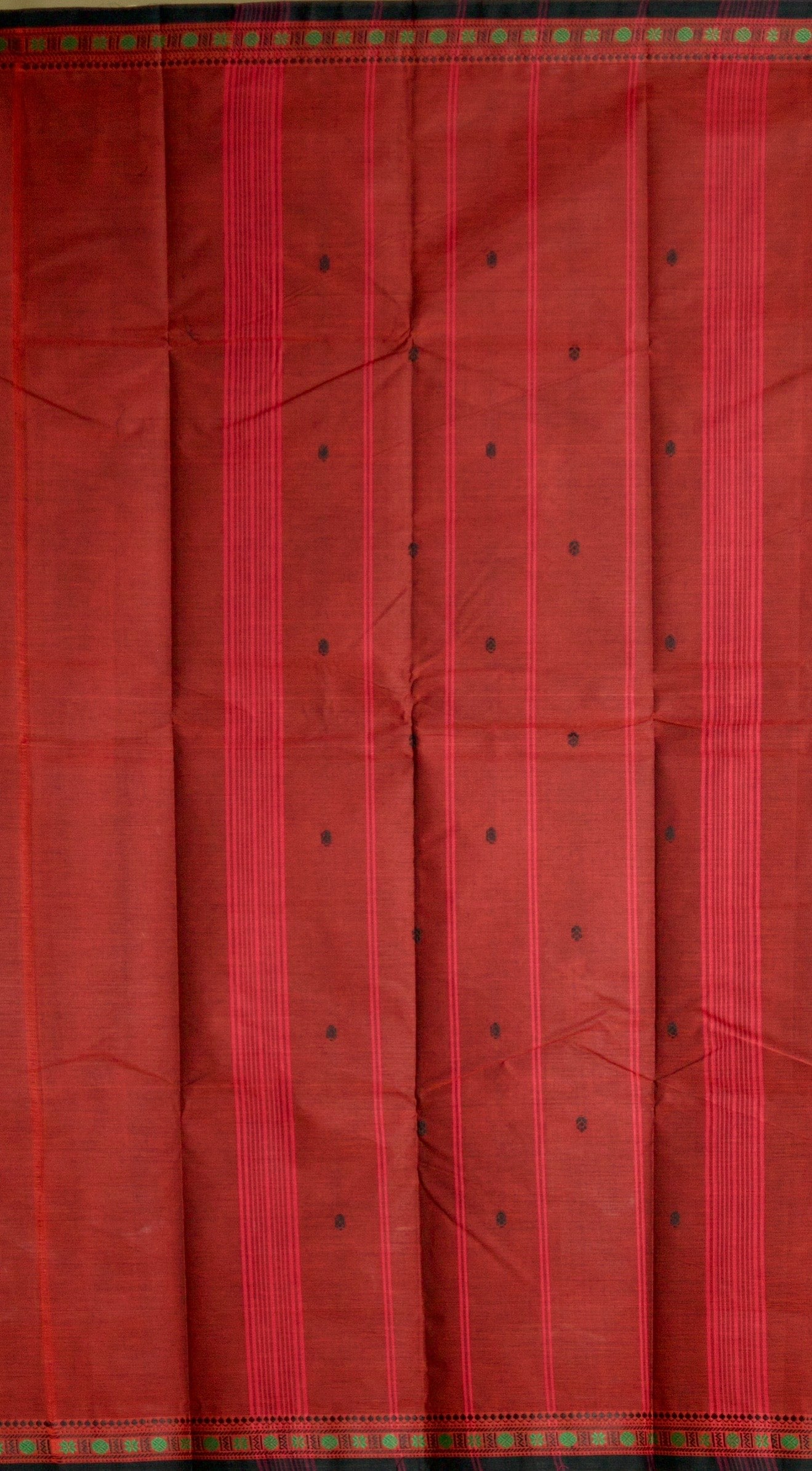 Pure Cotton Saree with One Inch Thread Border