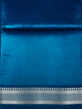Mangalagiri Silk Saree - Deep Peacock Green