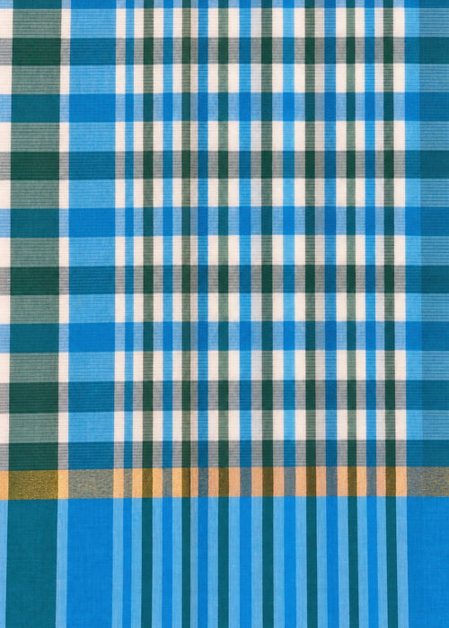 Cotton Saree- Checks