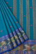 Ikkat Rettaipet Border Cotton Saree