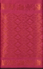 Soft Silk Saree - Plum