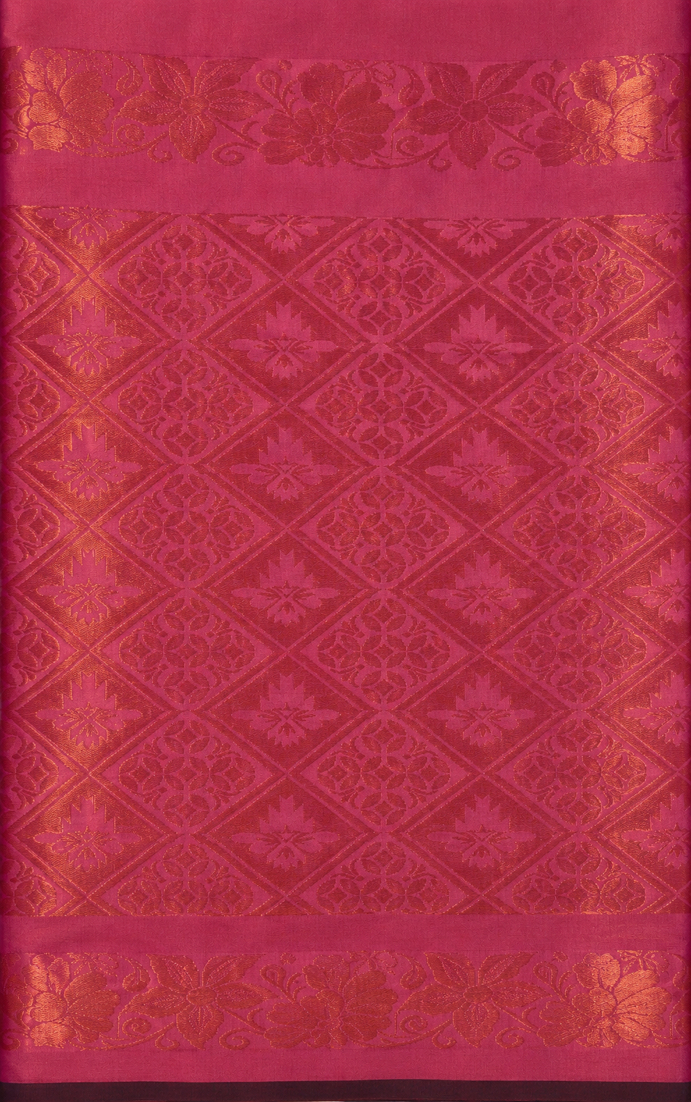 Soft Silk Saree - Plum