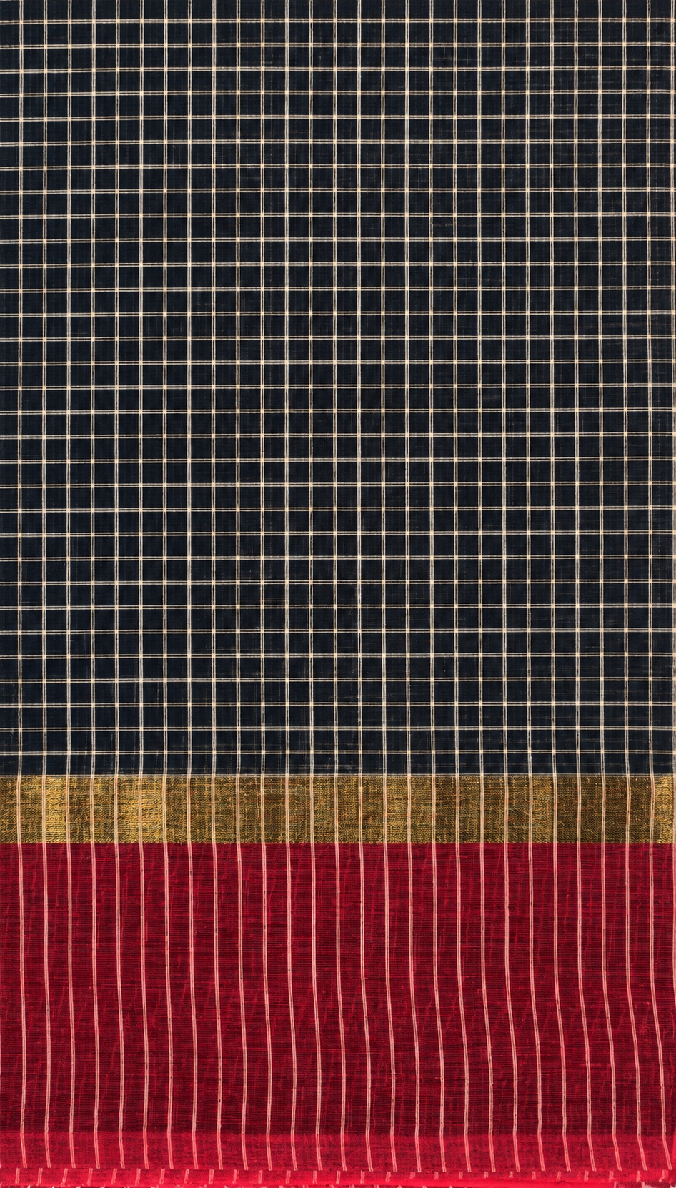 Workday Cotton Saree- Checks