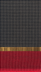Workday Cotton Saree- Checks