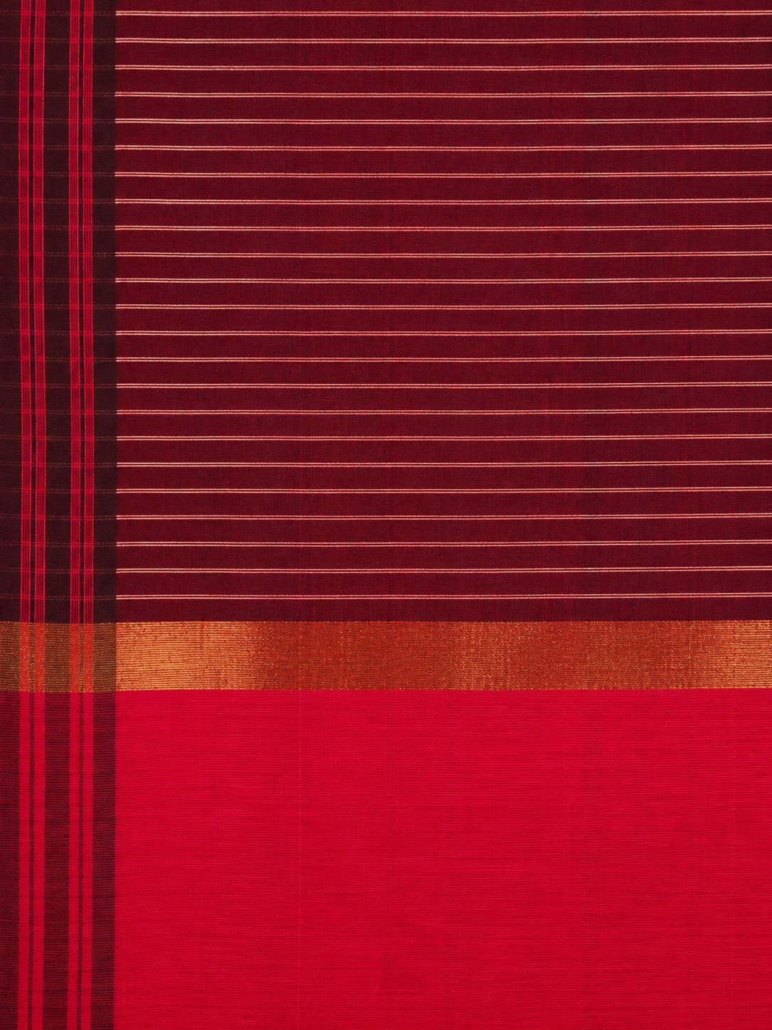 Workday Cotton Saree- Checks