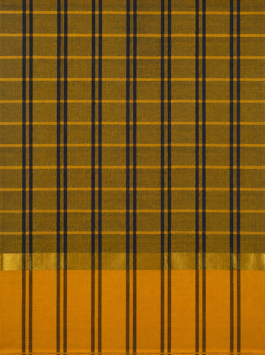 Cotton Saree- Checks