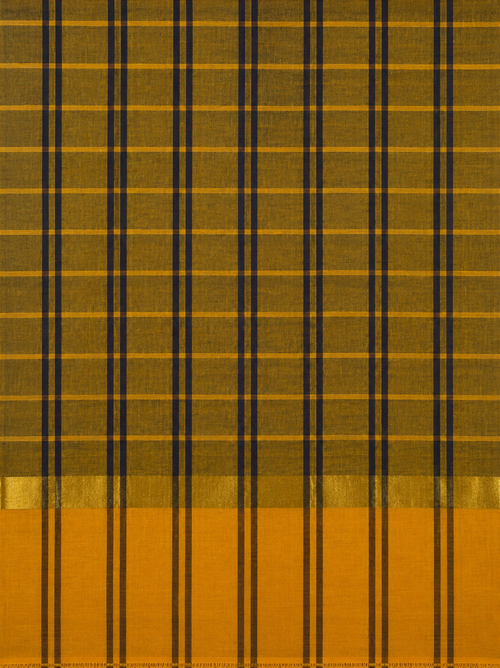 Cotton Saree- Checks