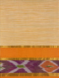 Kanchi Cotton Saree with Ikkat Border
