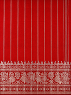 Mangalagiri Silk Saree - Pencil Grey