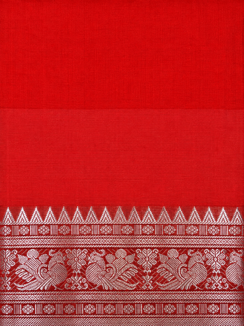 Mangalagiri Silk Saree - Pencil Grey